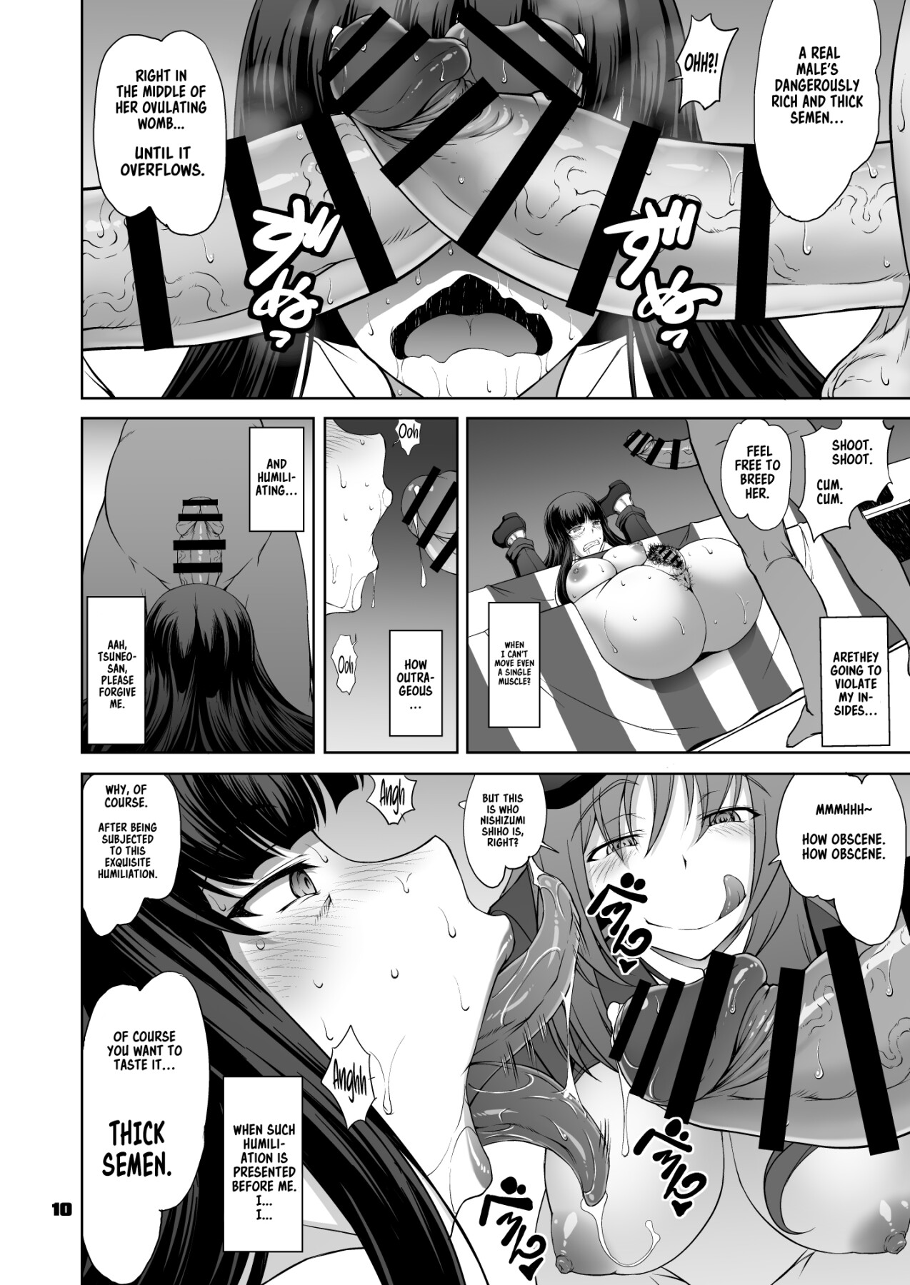 Hentai Manga Comic-The Head's Return To Active Duty: The Complete Submission Ultra-Lewd Sensha-Do-Read-10
